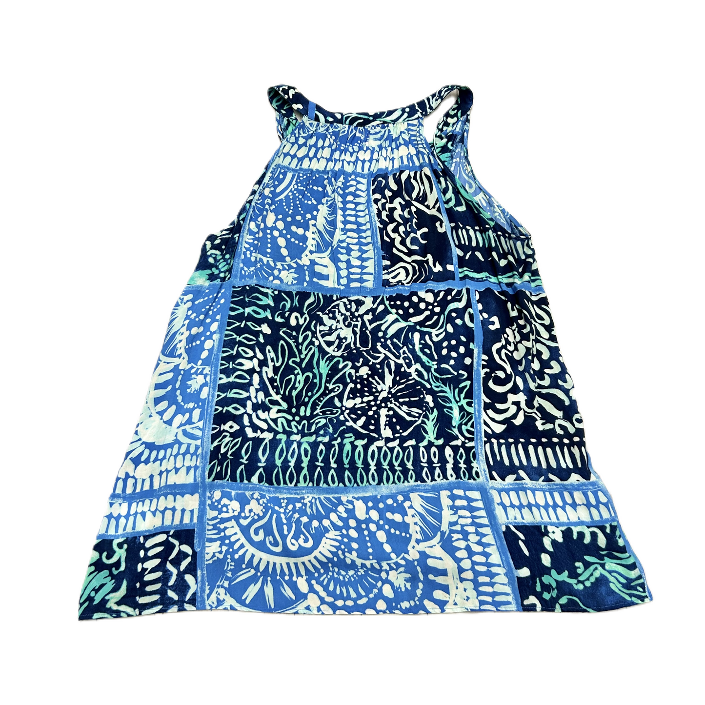 Blue Top Sleeveless Designer By Lilly Pulitzer, Size: S