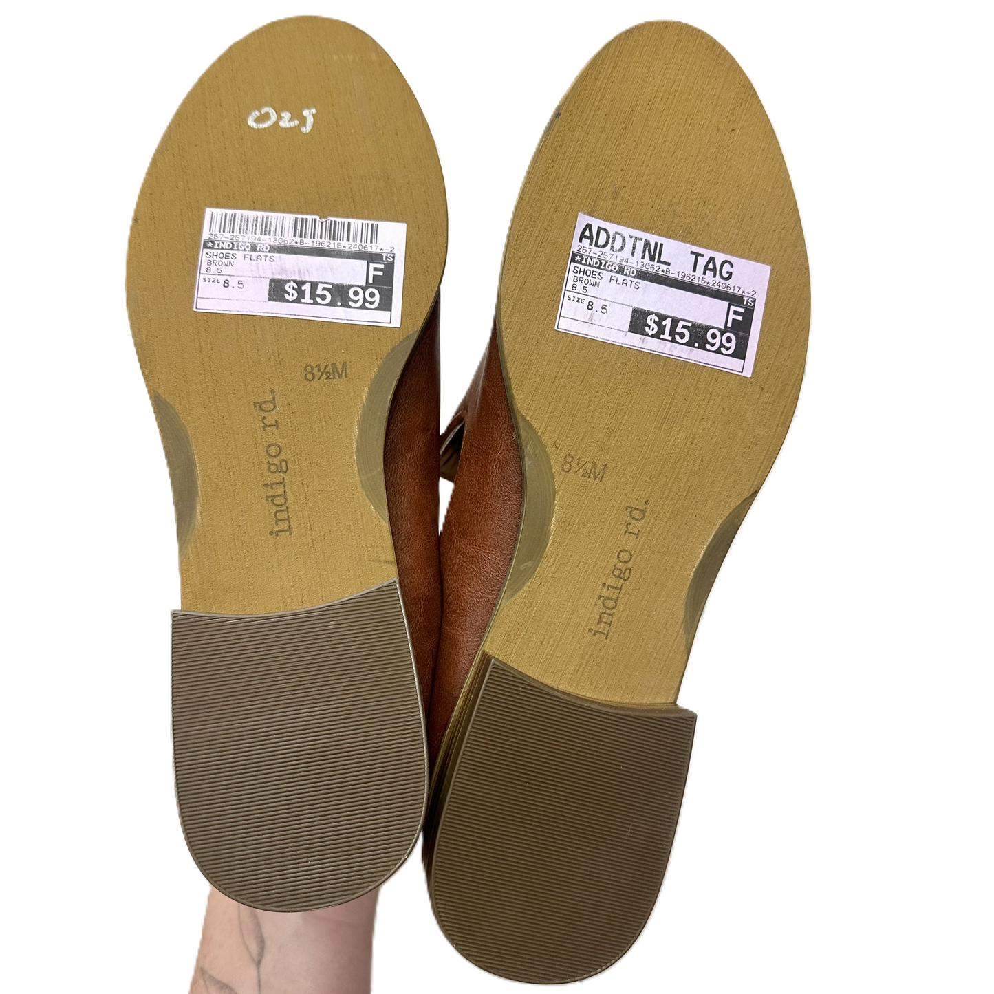 Shoes Flats By Indigo Rd In Brown, Size: 8.5