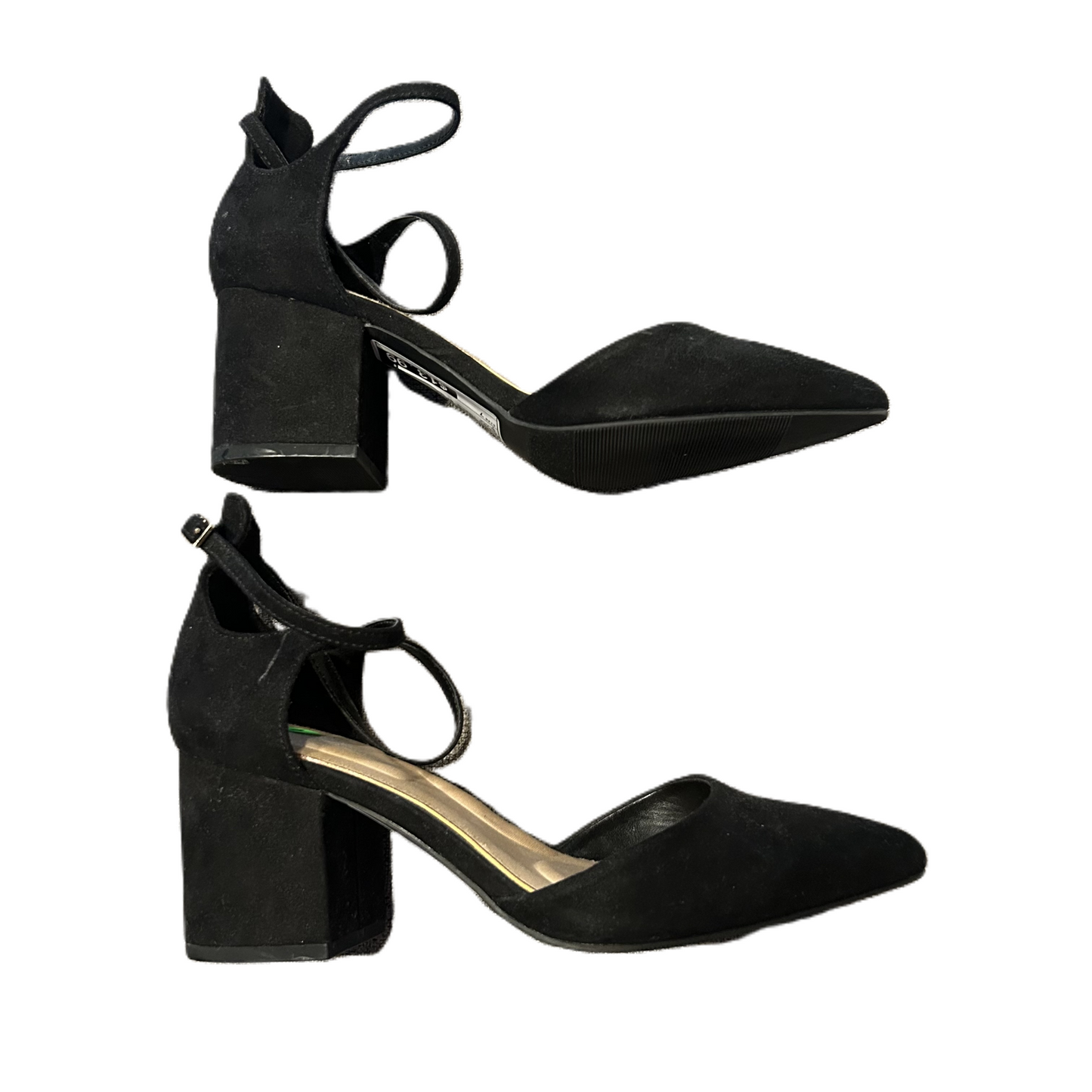 Black Shoes Heels Block By Apt 9, Size: 7