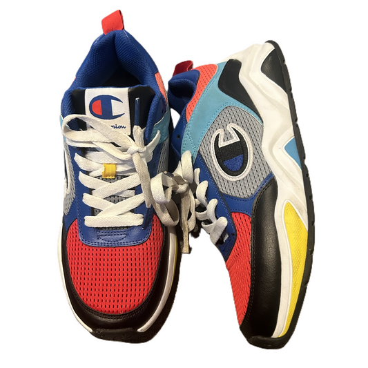 Multi-colored Shoes Sneakers By Champion, Size: 12