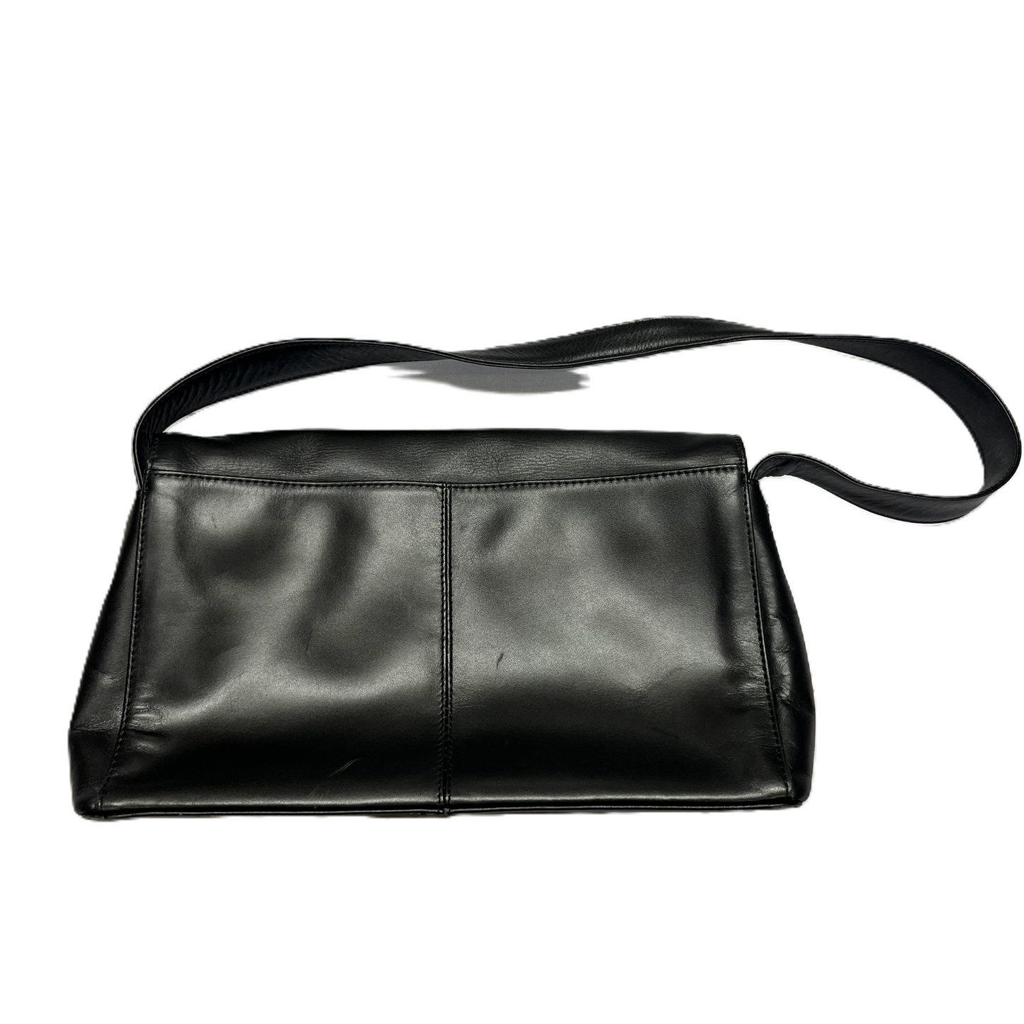 Handbag Leather By Kenneth Cole, Size: Medium