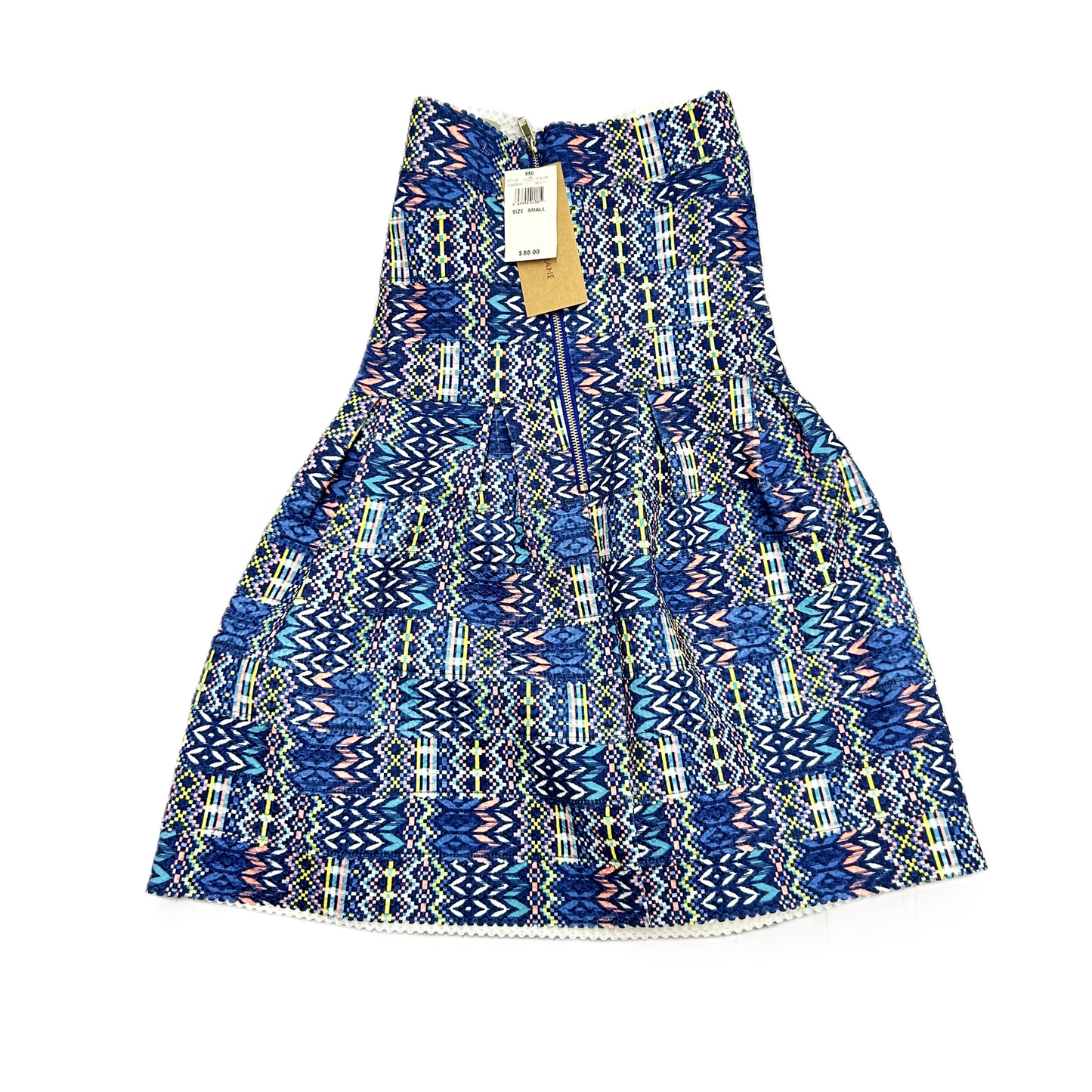 Blue & Green Dress Casual Short By Paper Crane, Size: S