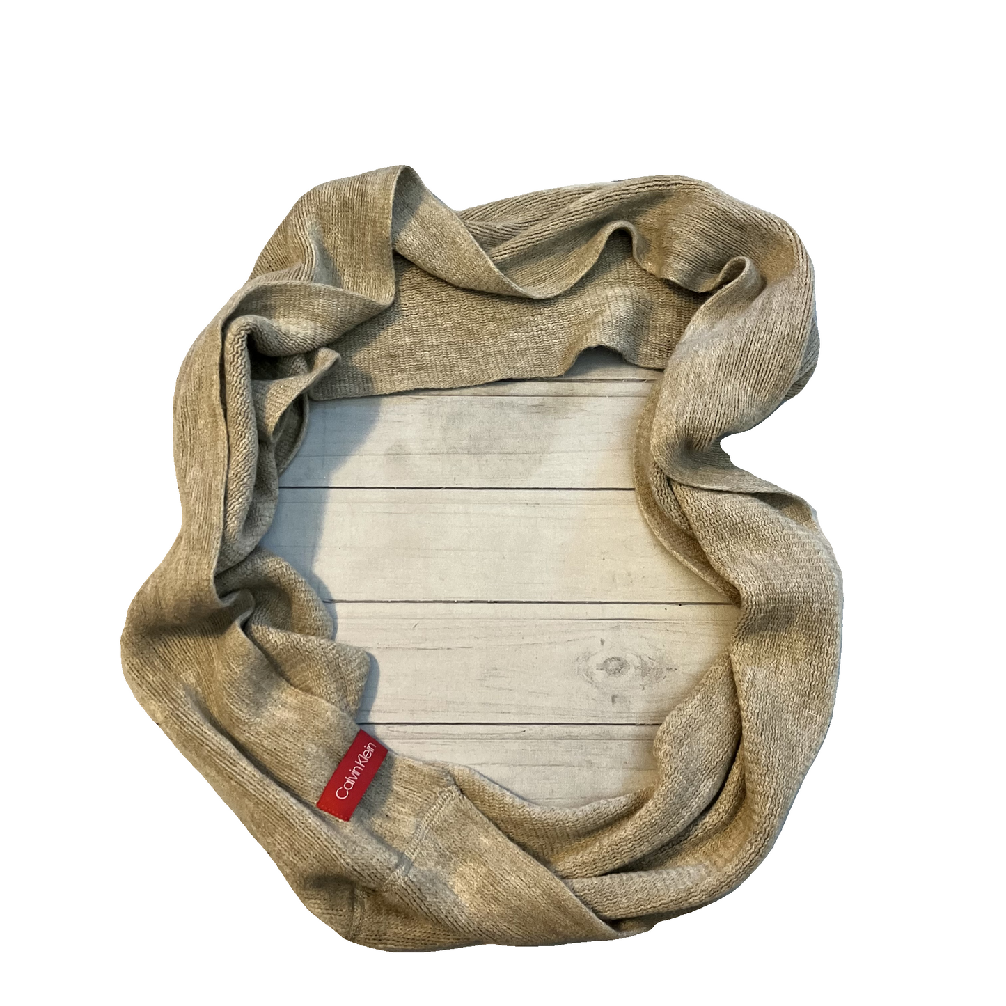 Scarf Winter By Calvin Klein In Beige