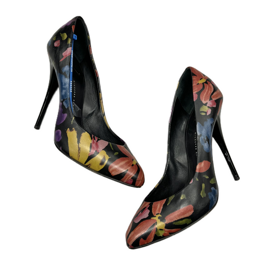 Shoes Designer By Giuseppe Zanotti In Floral Print, Size: 8.5