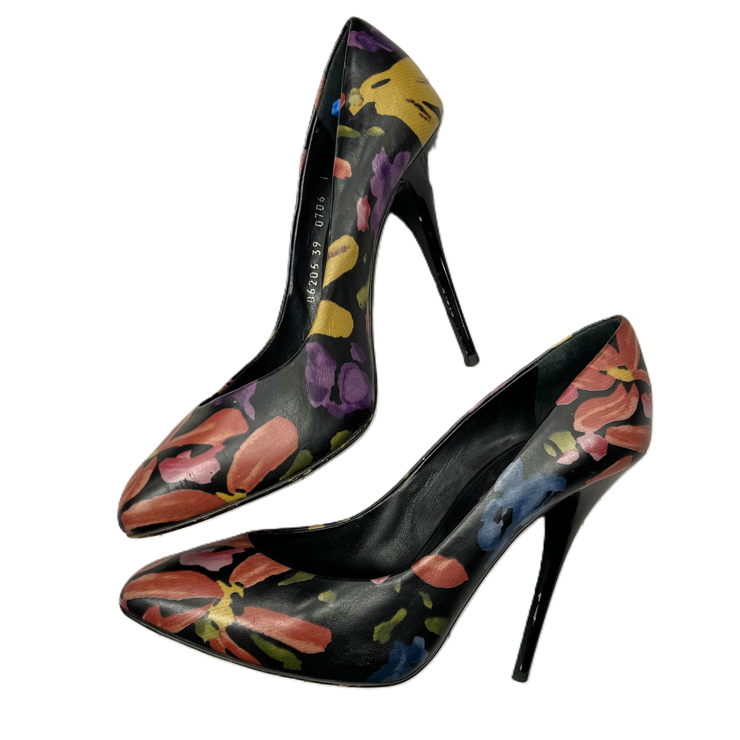 Shoes Designer By Giuseppe Zanotti In Floral Print, Size: 8.5