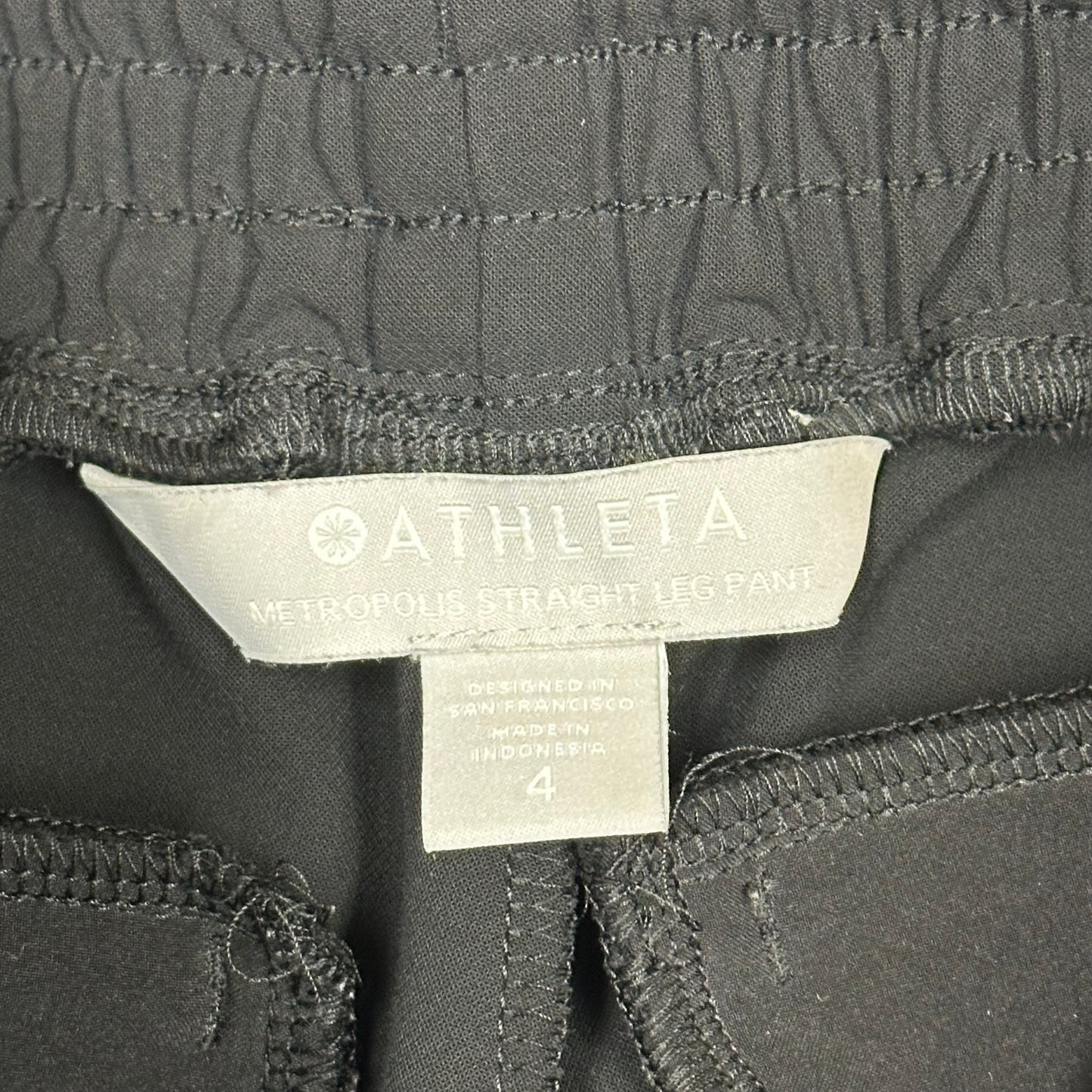 Athletic Pants By Athleta In Black, Size: 4