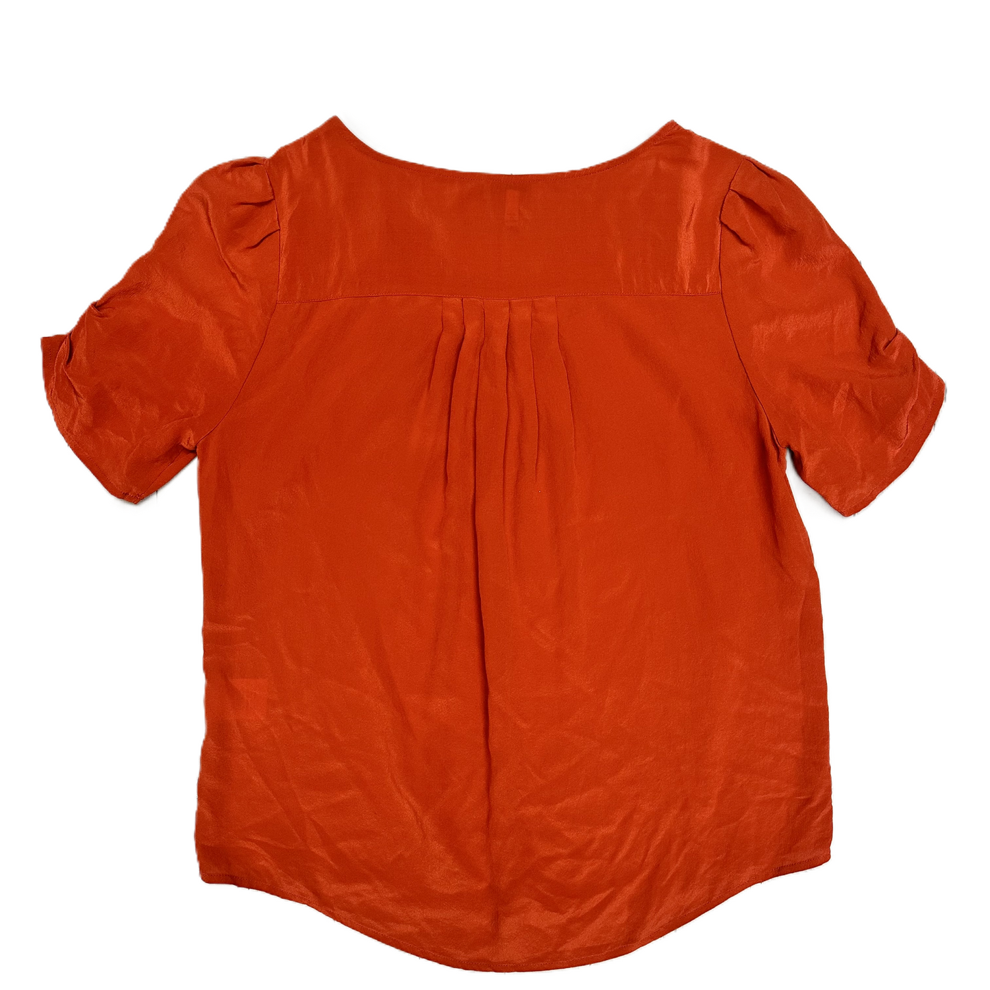 Top Short Sleeve By Joie In Orange, Size: M