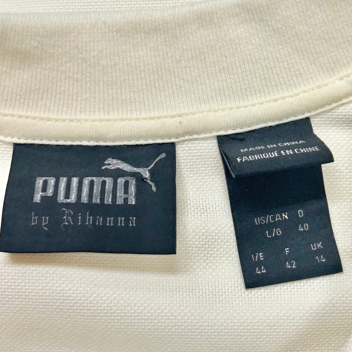 Cream Top Short Sleeve By Puma, Size: Xs