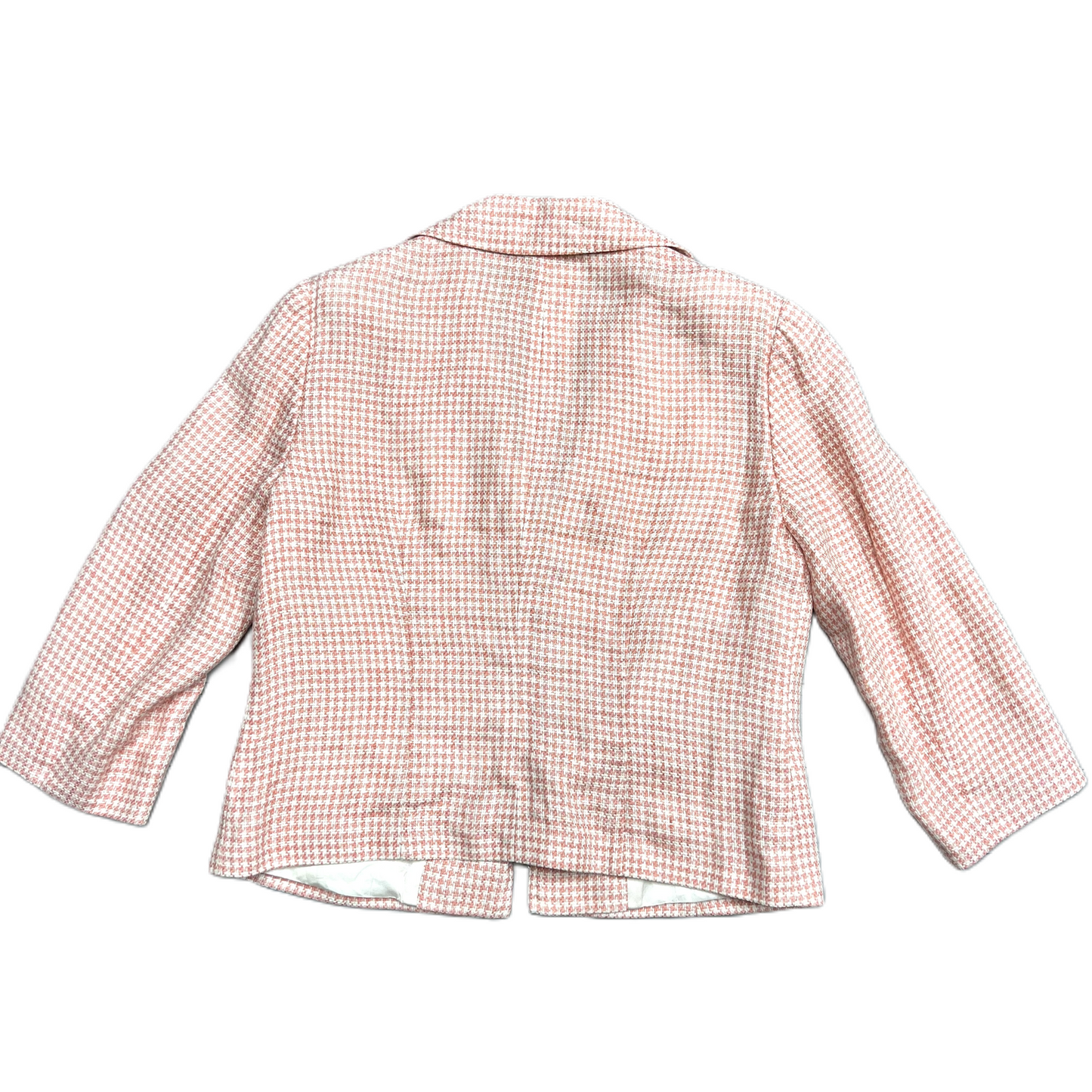 Pink & White Blazer By Brooks Brothers, Size: M