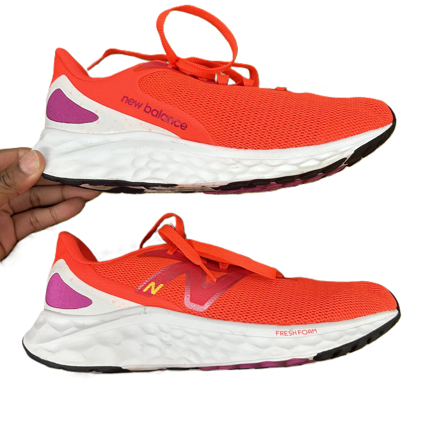 Coral Shoes Athletic By New Balance, Size: 7.5