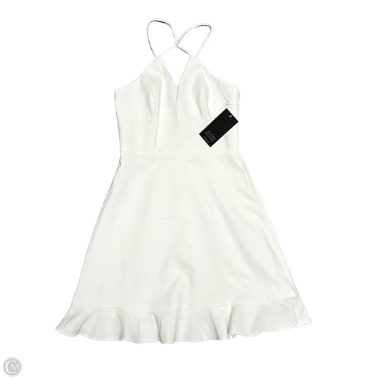 Dress Party Short By Aidan In White, Size: Xs