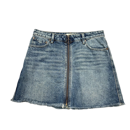 Blue Denim Skirt Mini & Short By We The Free, Size: 2