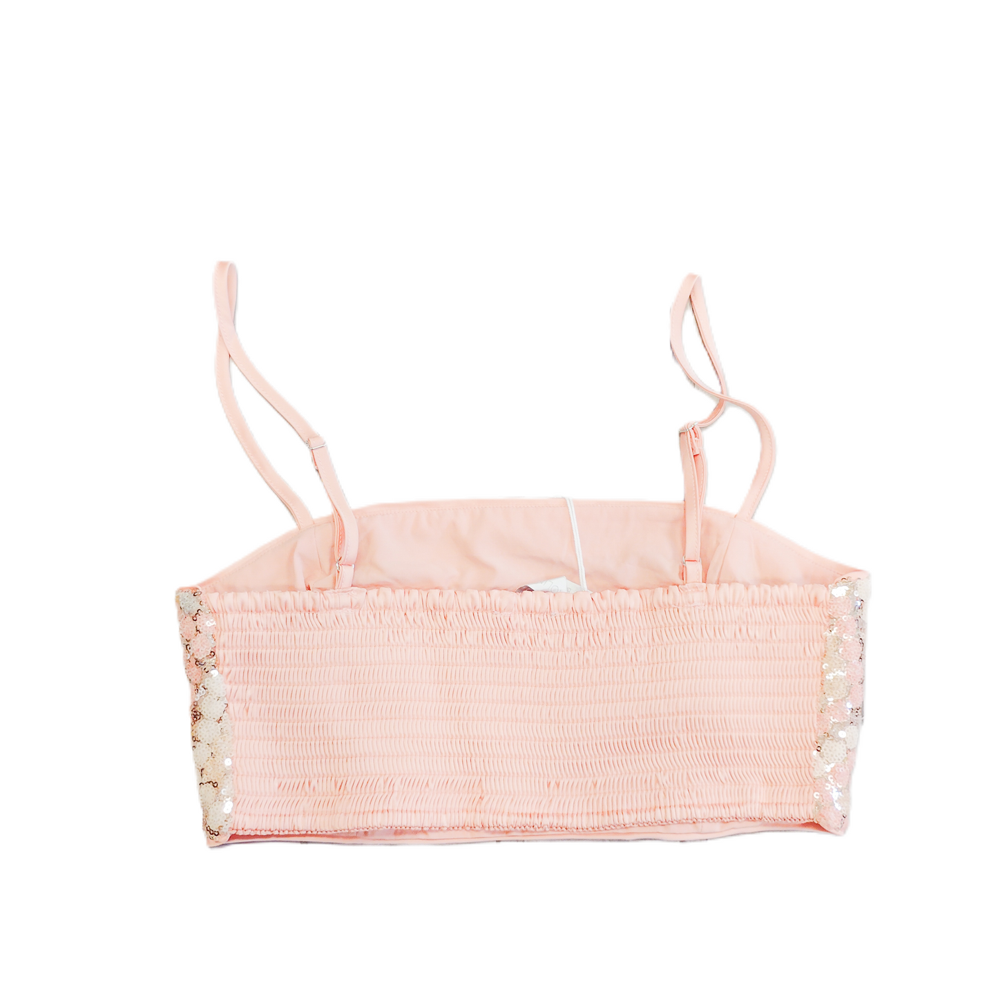 Pink & Yellow Bralette By Caroline Constas, Size: S