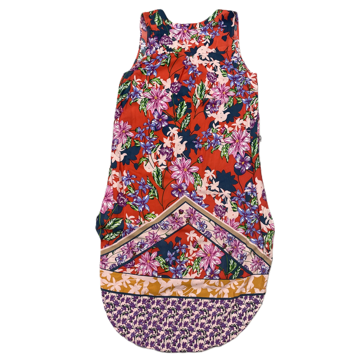 Floral Print Dress Casual Maxi By Cupio, Size: Xl