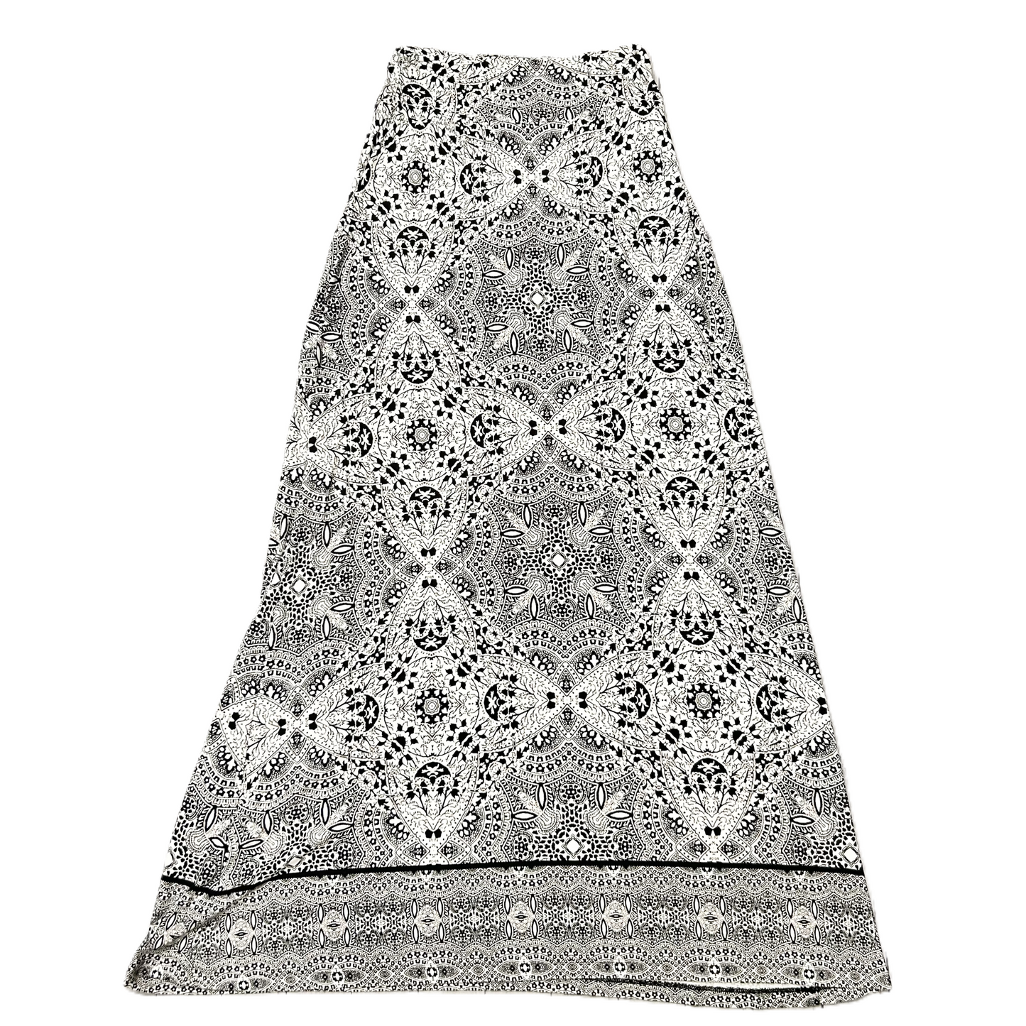 Black & Grey Skirt Maxi By Cynthia Rowley, Size: Xs