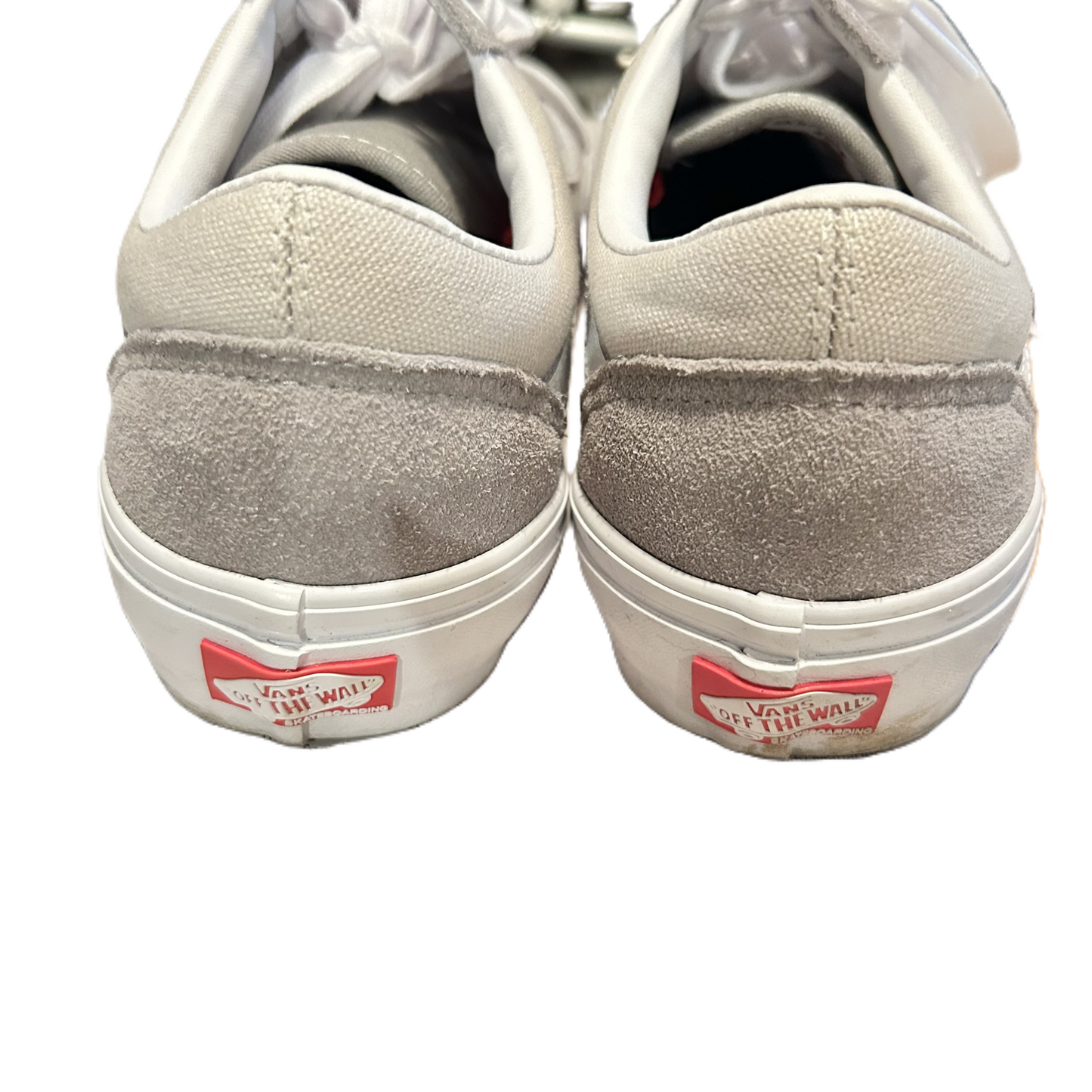 Grey Shoes Sneakers By Vans, Size: 8.5