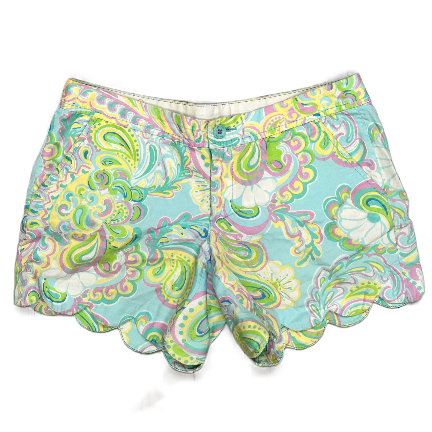 Shorts Designer By Lilly Pulitzer In Aqua, Size: 4