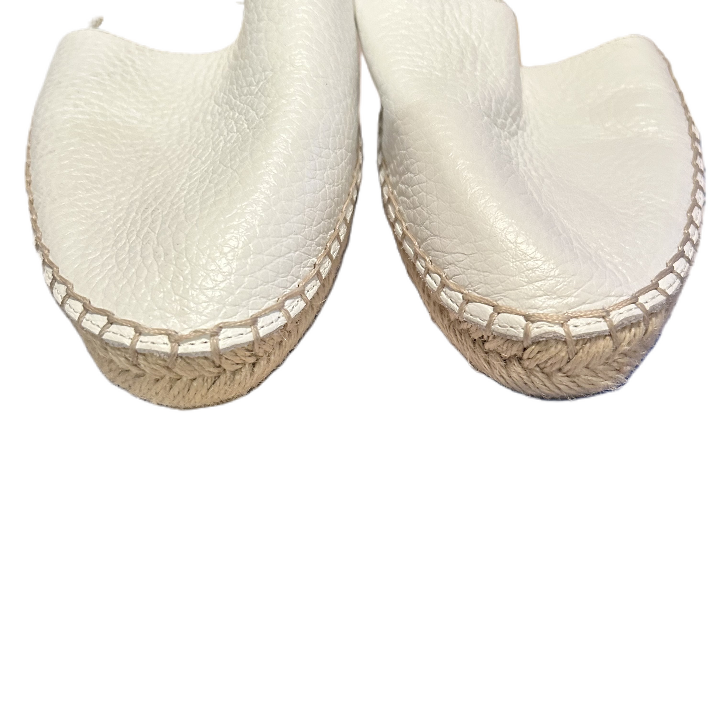 White Shoes Flats By Banana Republic, Size: 9.5