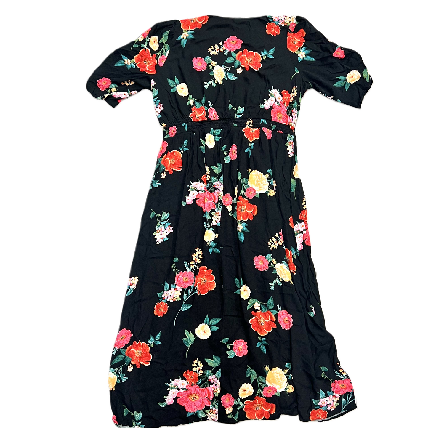 Floral Print Dress Casual Maxi By Old Navy, Size: Xl