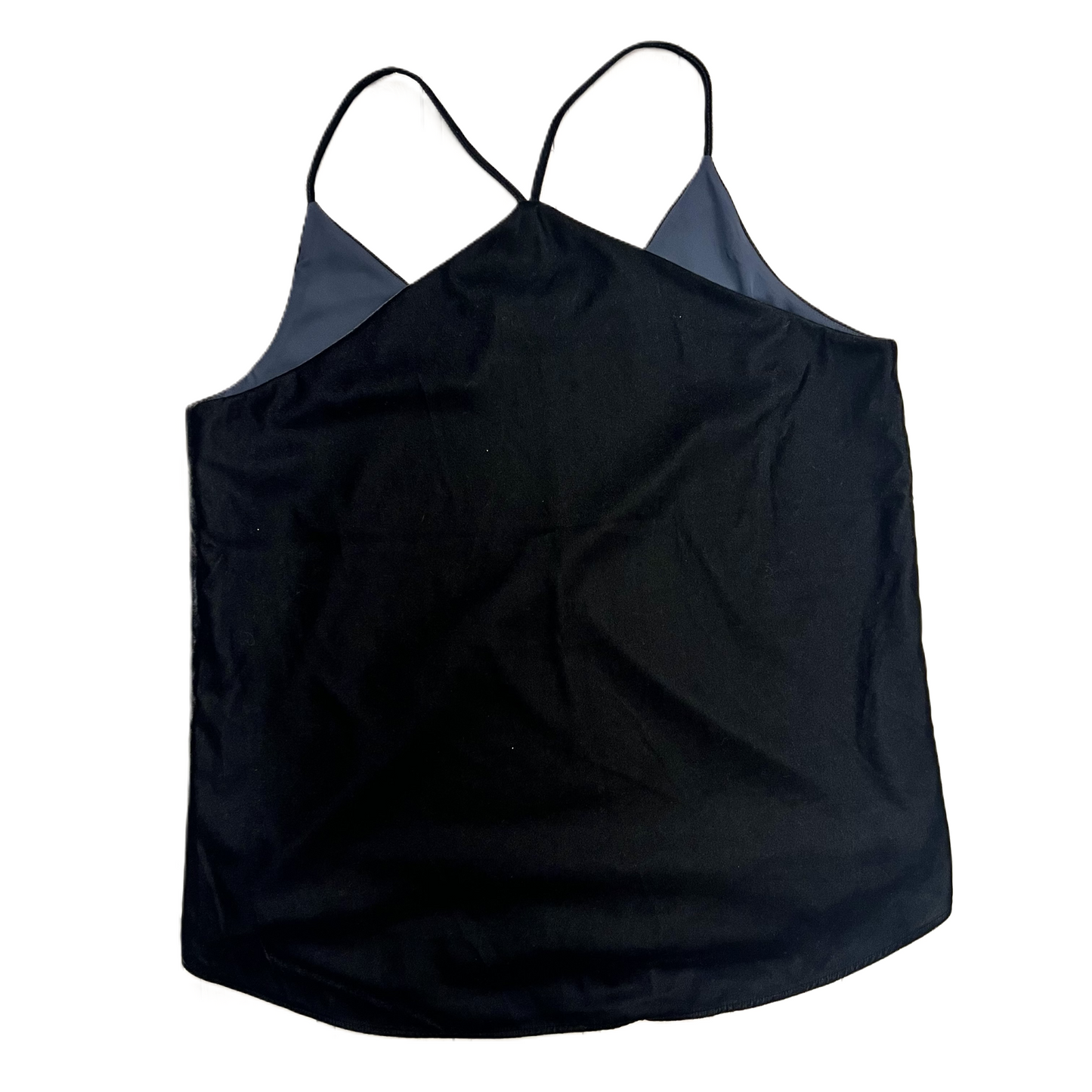 Black Top Sleeveless By Loft, Size: L