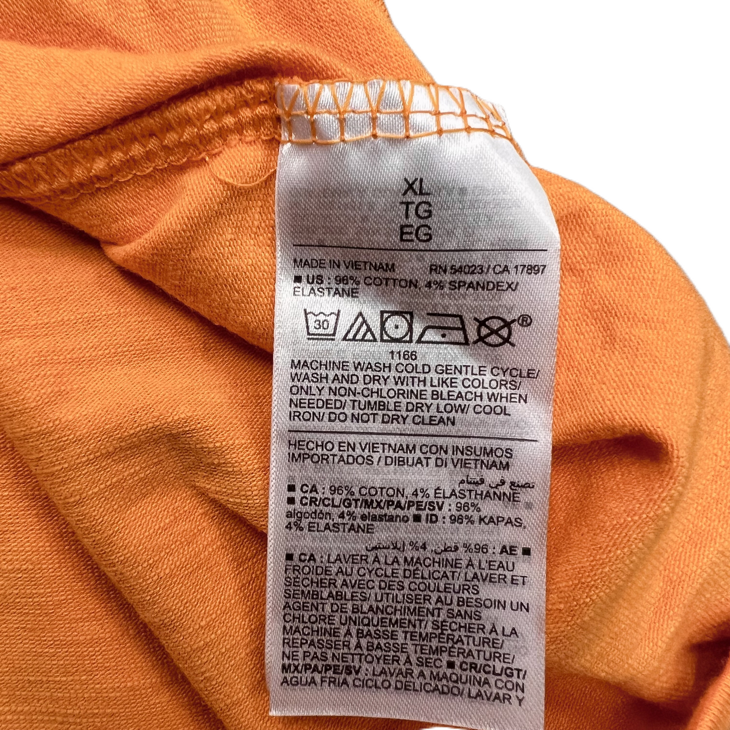 Orange Dress Casual Maxi By Old Navy, Size: Xl