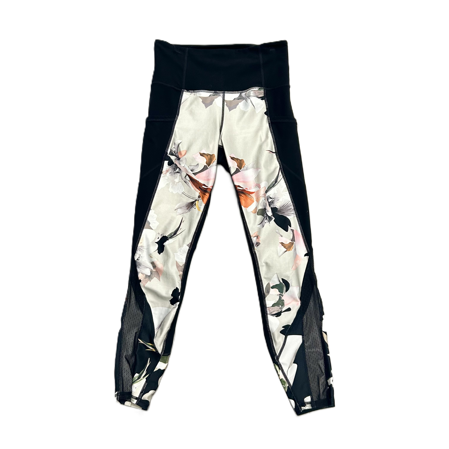 Athletic Leggings By Athleta In Floral Print, Size: S