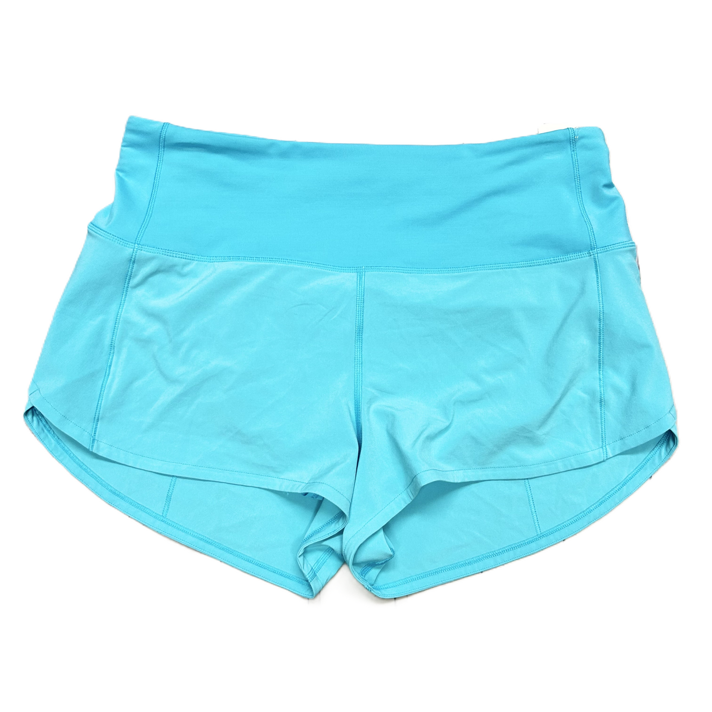 Blue Athletic Shorts By Lululemon, Size: 8