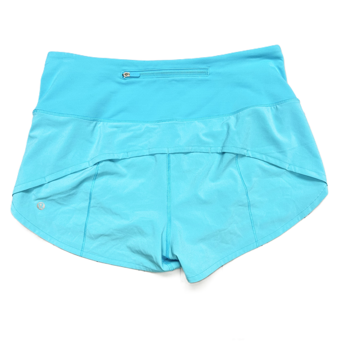 Blue Athletic Shorts By Lululemon, Size: 8