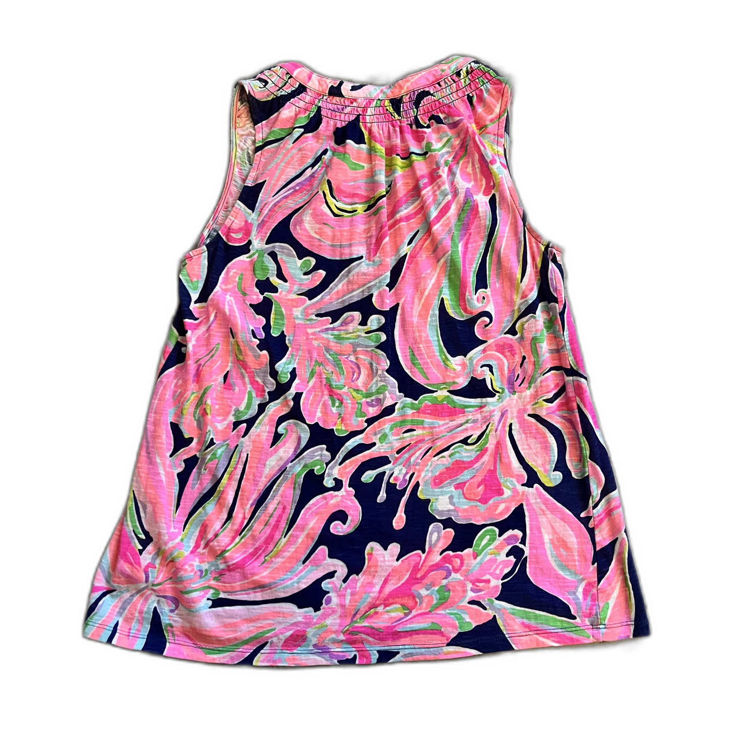 Top Sleeveless Designer By Lilly Pulitzer In Pink, Size: Xs