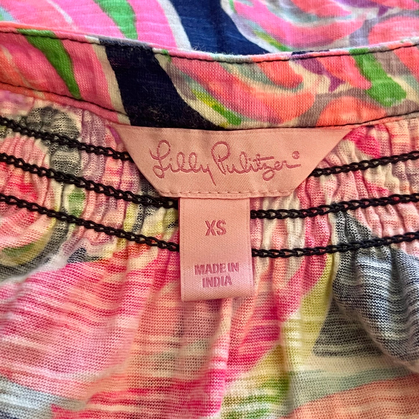 Top Sleeveless Designer By Lilly Pulitzer In Pink, Size: Xs