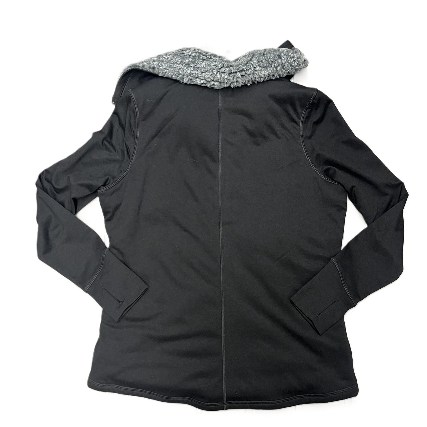 Jacket Faux Fur & Sherpa By Free2b In Black, Size: S