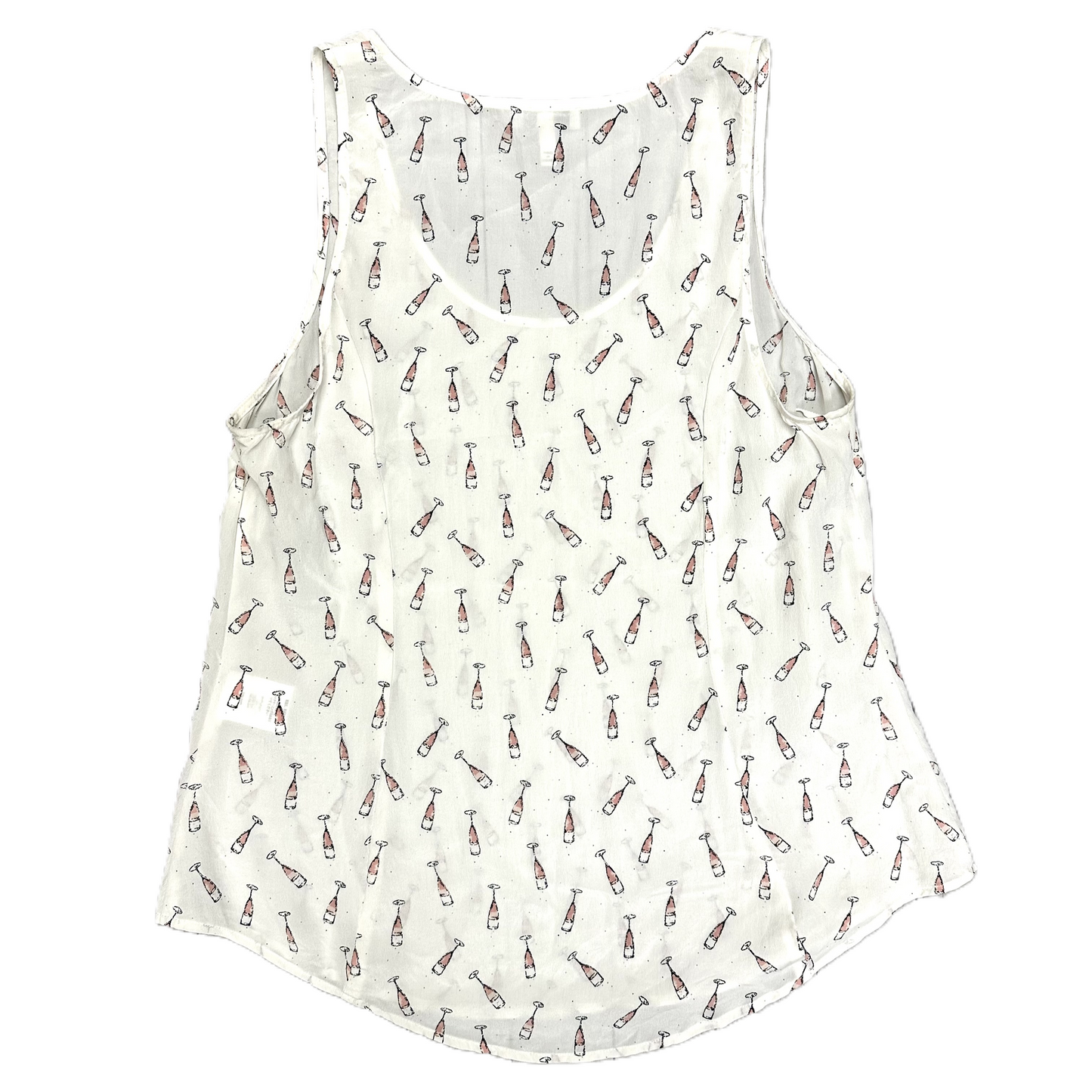 Top Sleeveless By Joie In White, Size: M