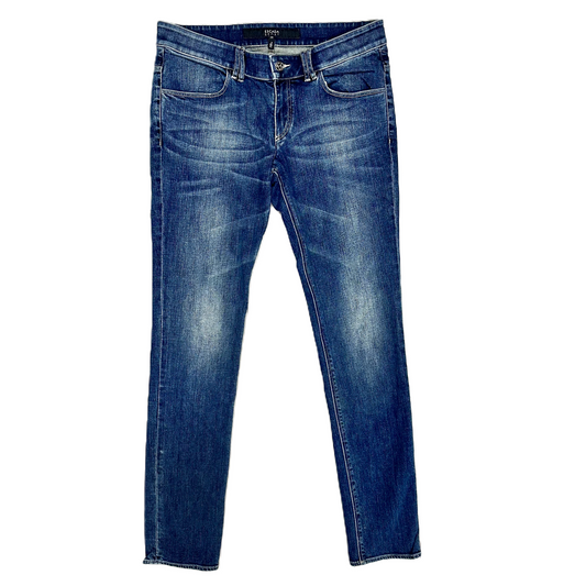 Jeans Designer By Escada In Blue Denim, Size: 4