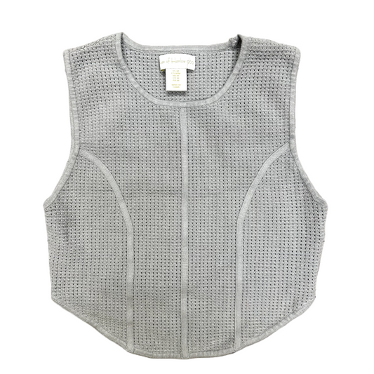 Top Sleeveless By House Of Harlow In Grey, Size: M