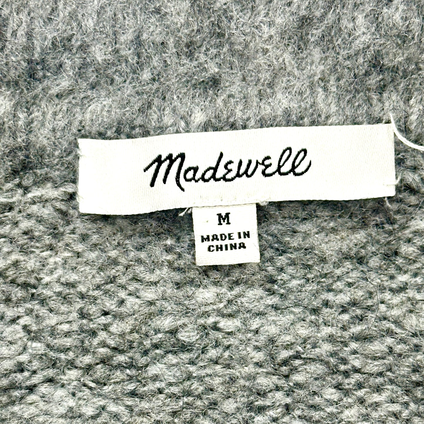 Sweater By Madewell In Grey, Size: M