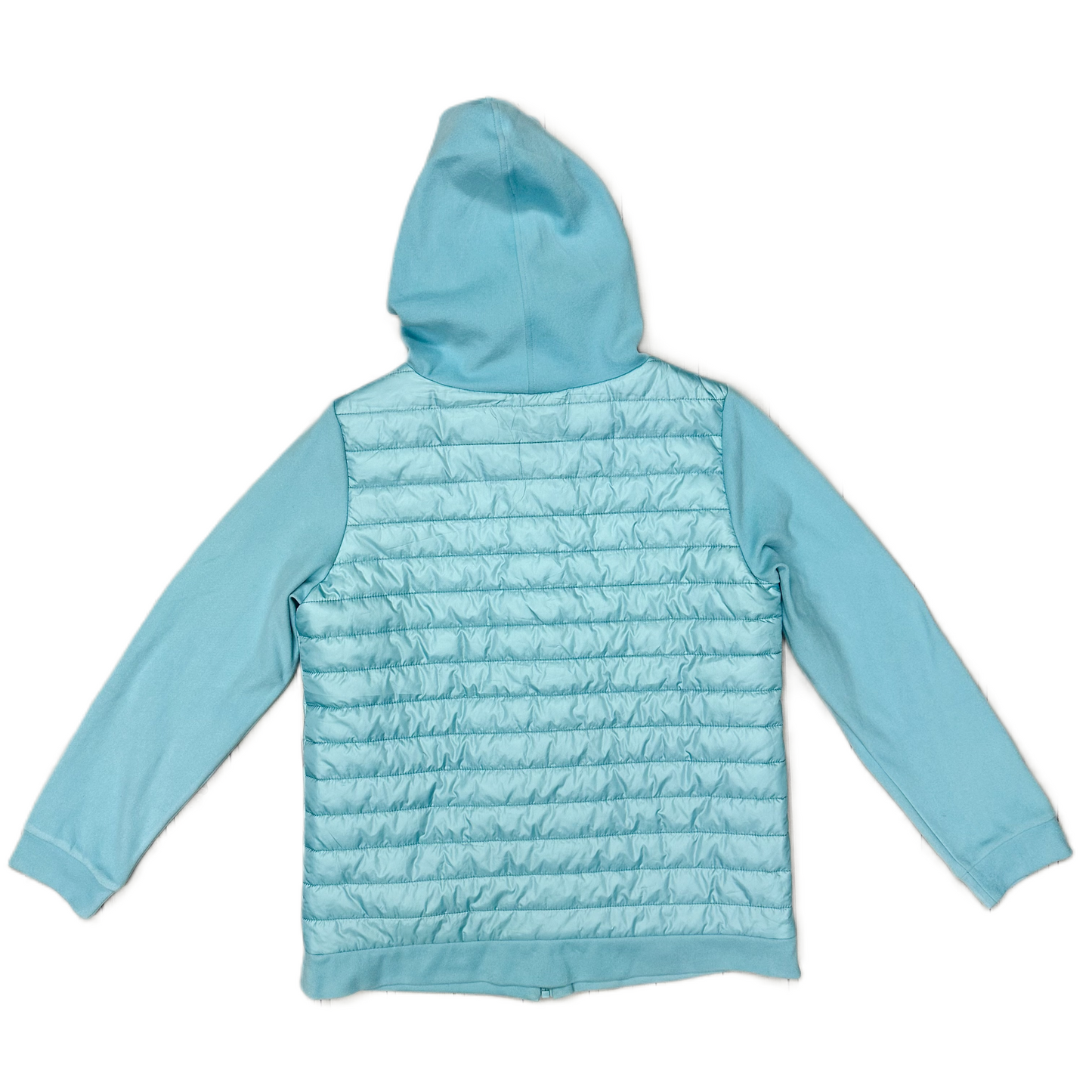 Jacket Puffer & Quilted By Chicos In Blue, Size: S