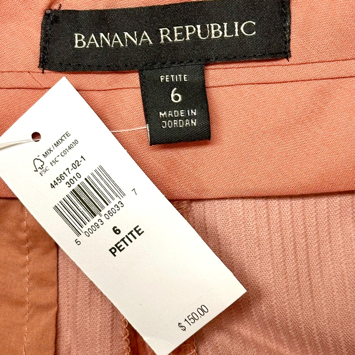 Pants Corduroy By Banana Republic In Peach, Size: 6