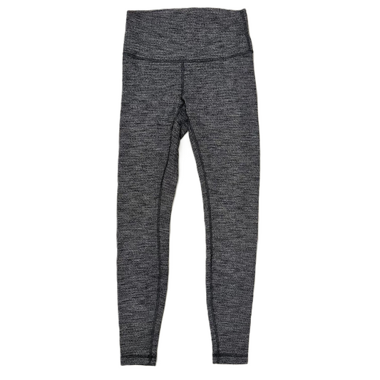 Athletic Leggings By Lululemon In Grey, Size: 6