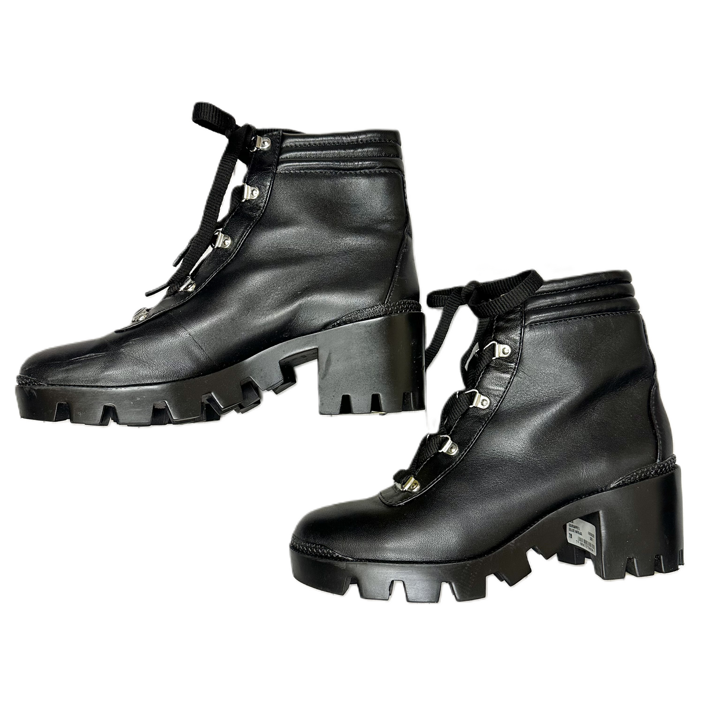 Boots Combat By Aqua In Black, Size: 7