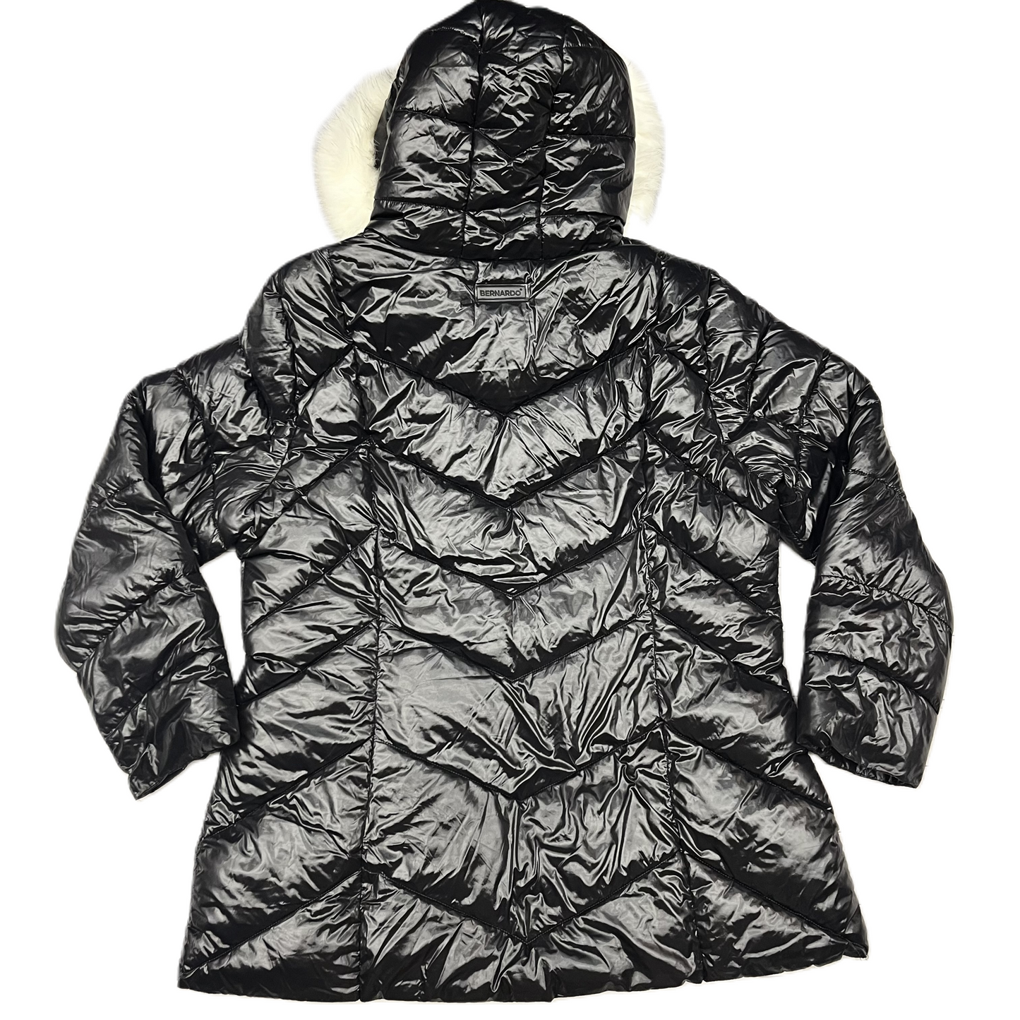 Coat Puffer & Quilted By Bernardo In Black, Size: Xxl