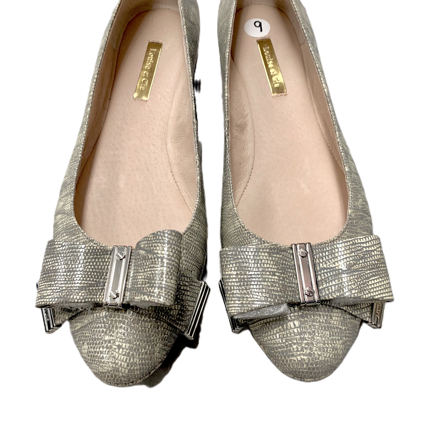 Shoes Flats By Louise Et Cie In Snakeskin Print, Size: 9