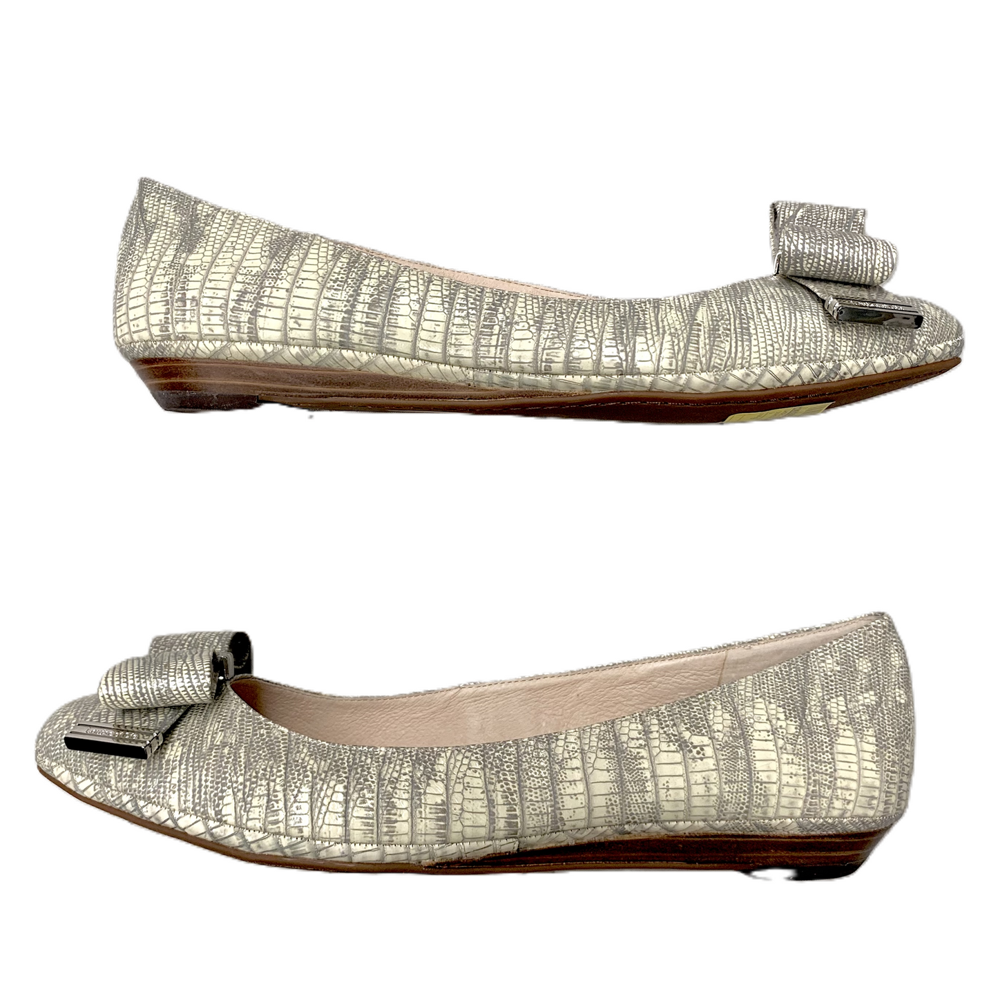 Shoes Flats By Louise Et Cie In Snakeskin Print, Size: 9