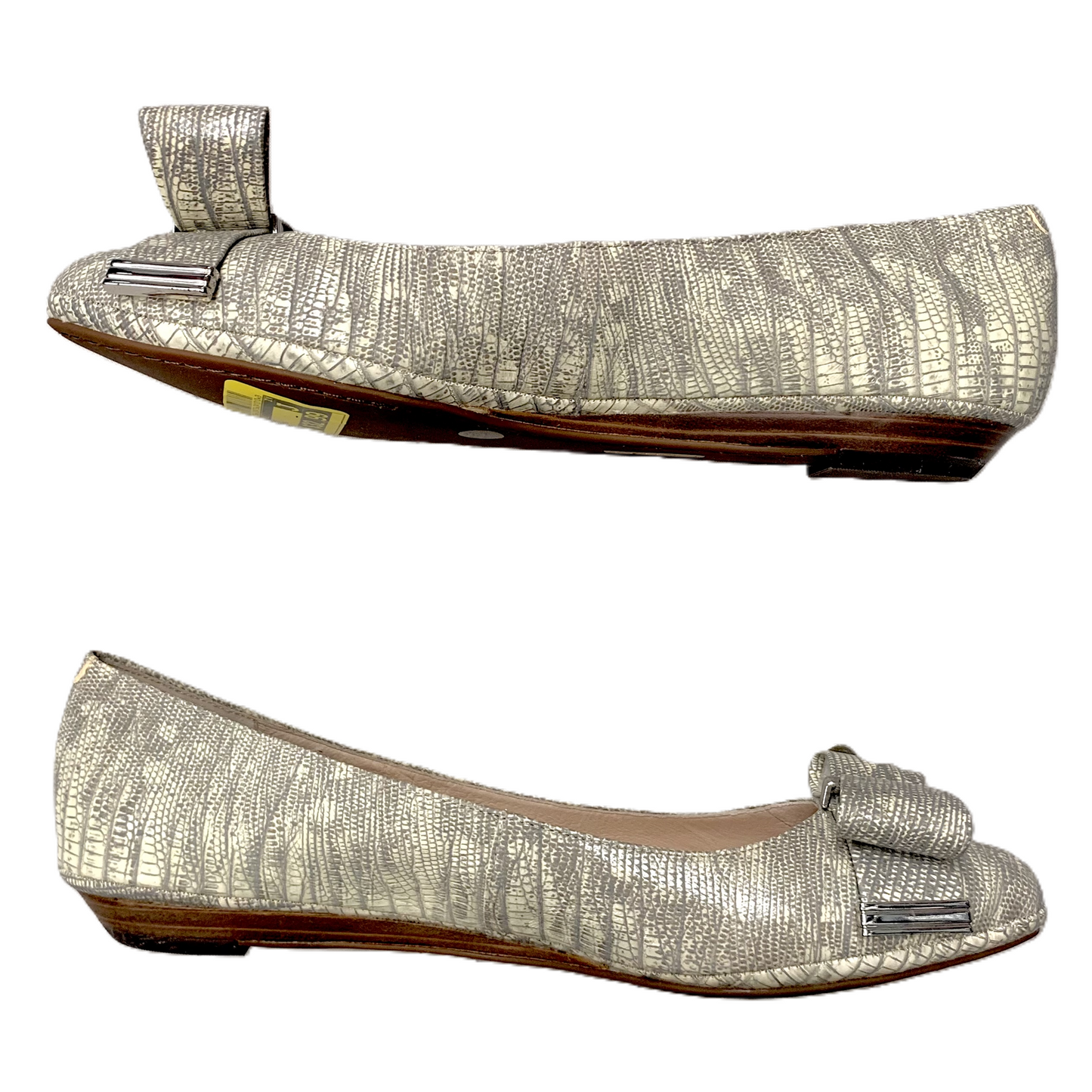 Shoes Flats By Louise Et Cie In Snakeskin Print, Size: 9