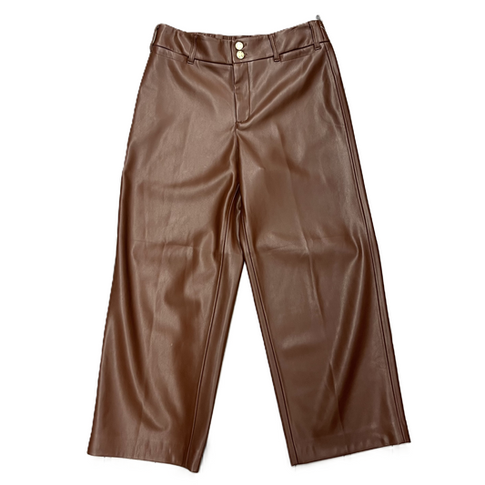 Pants Wide Leg By Chicos In Brown, Size: 4