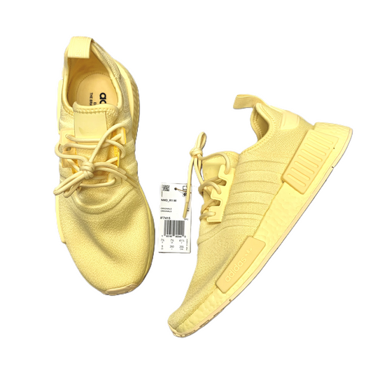 Shoes Sneakers By Adidas In Yellow, Size: 9