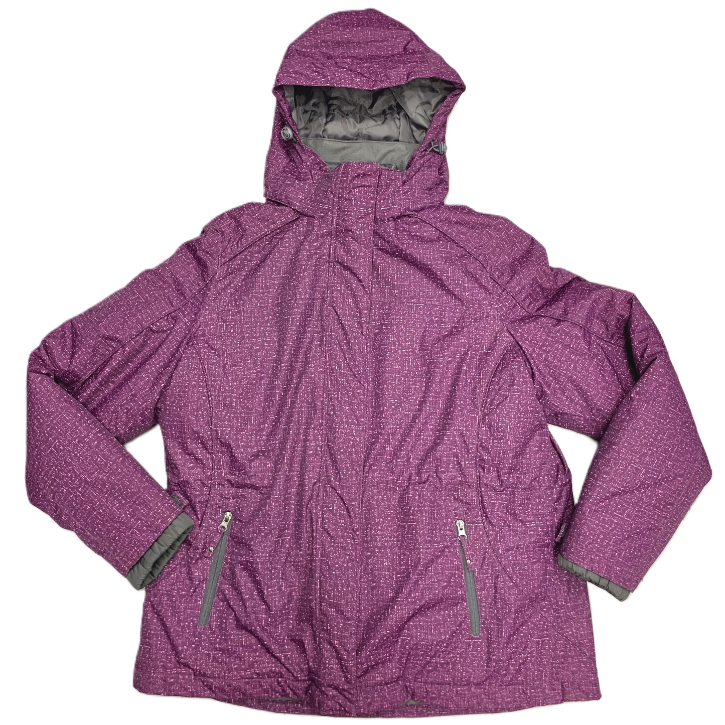 Coat Parka By Below Zero In Purple, Size: L