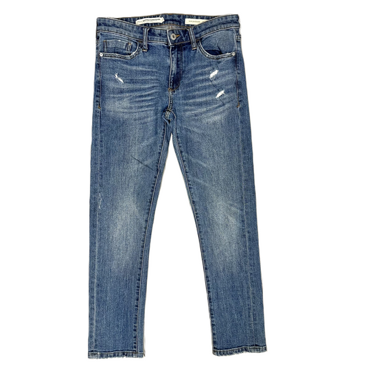 Jeans Boyfriend By Pilcro In Blue Denim, Size: 2