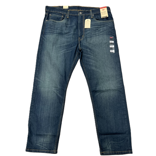 Jeans Straight By Levis In Blue Denim, Size: 4x