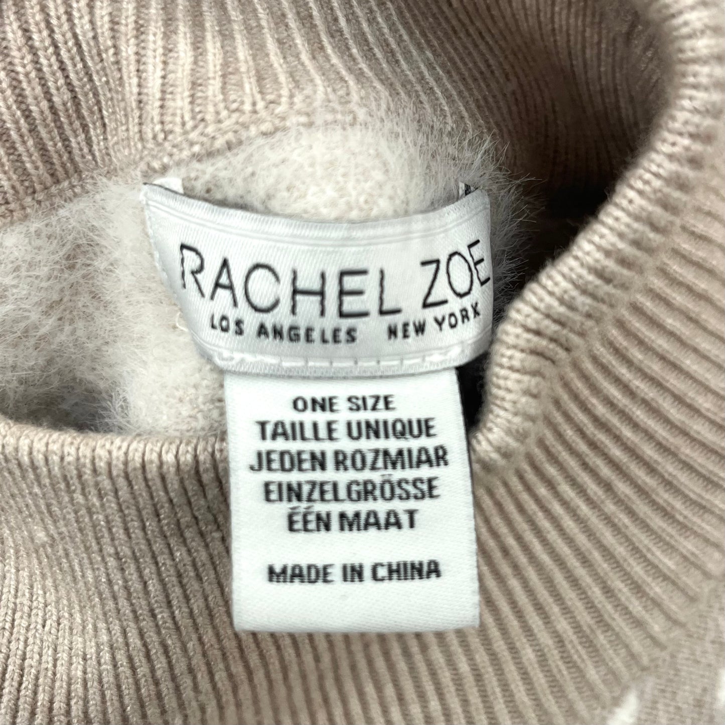 Poncho By Rachel Zoe In Taupe, Size: Osfm