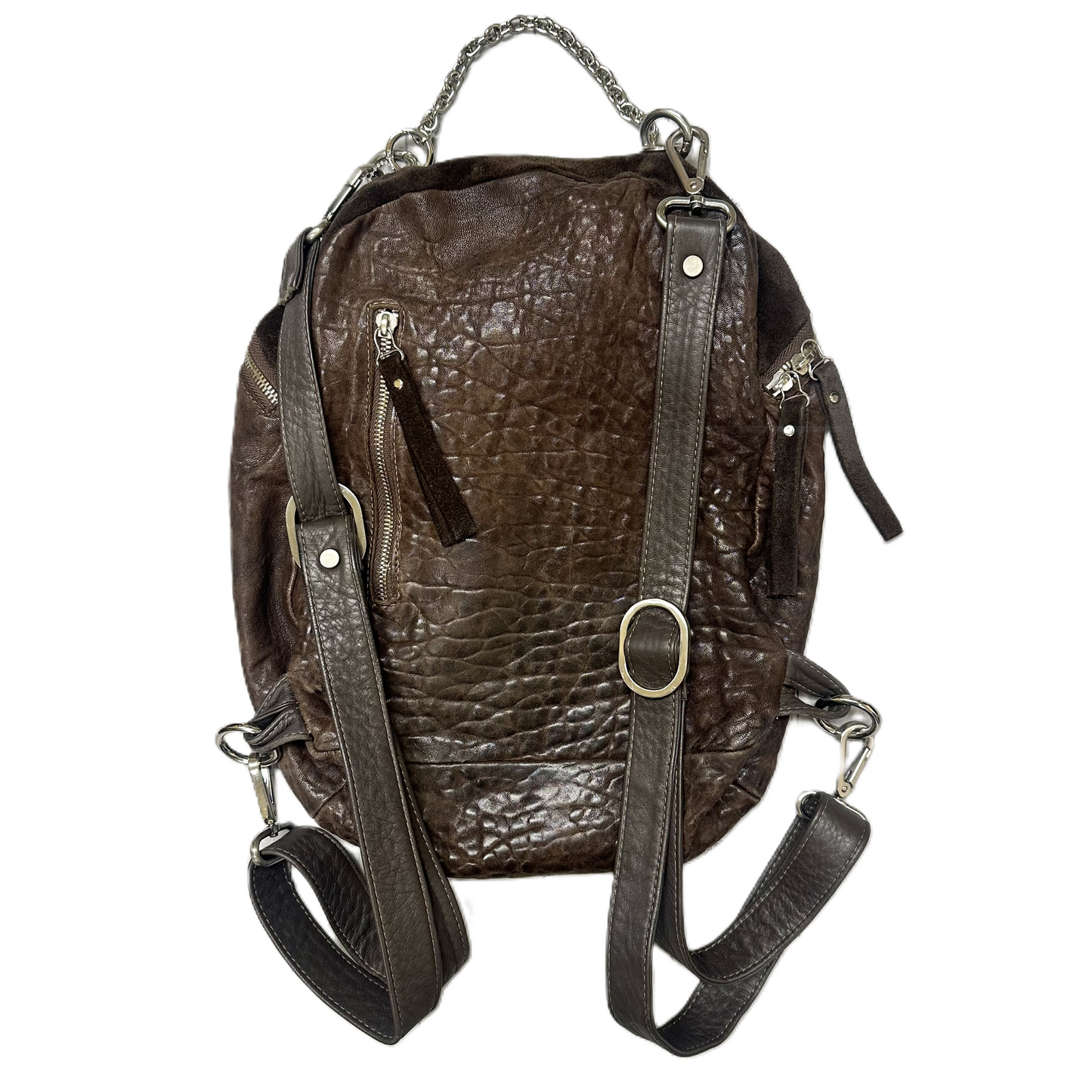 Backpack Leather By Daneilla Lehavi,Size: Medium